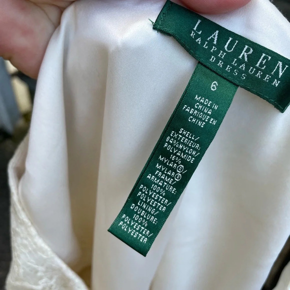 RALPH LAUREN LACE DRESS - Picture 4 of 4